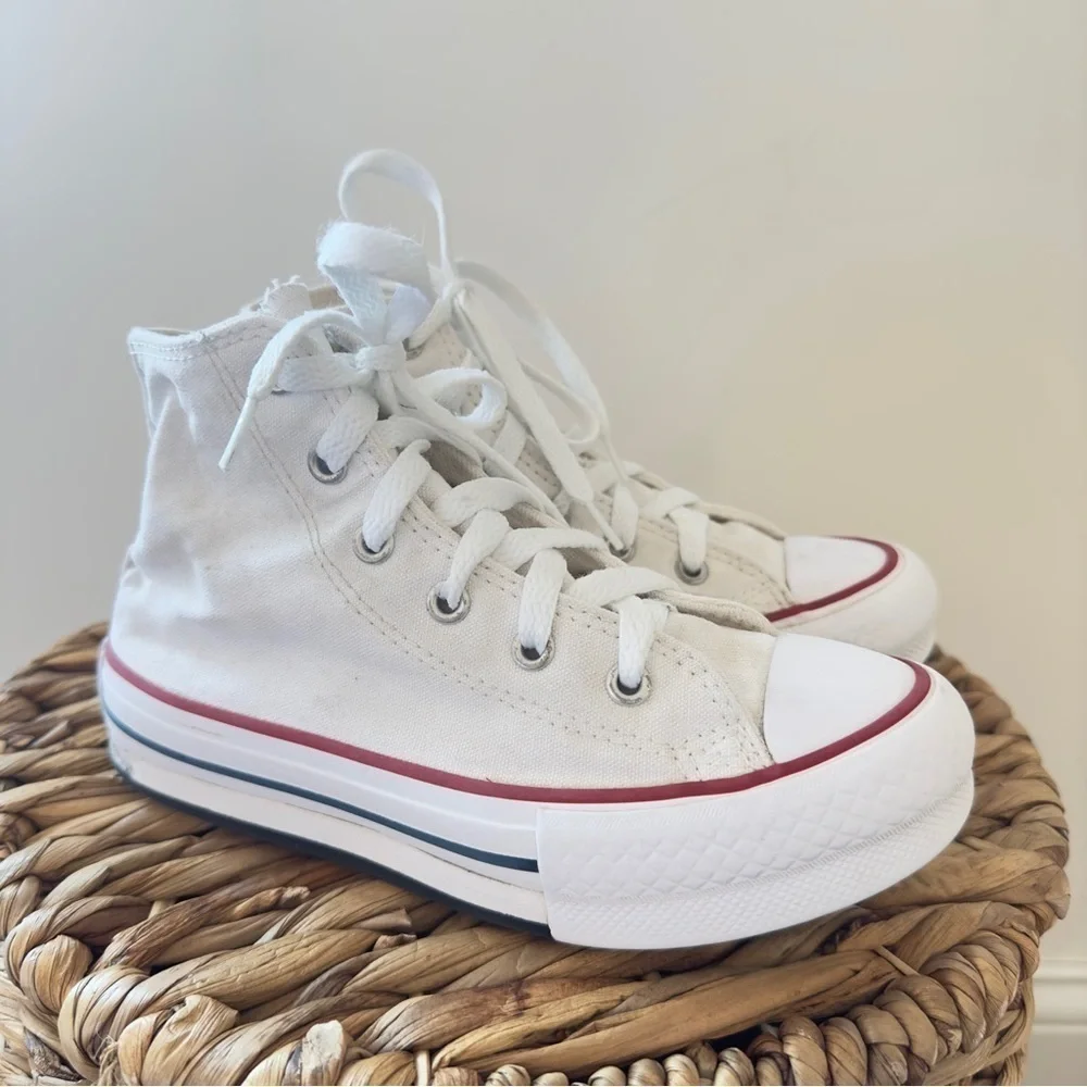 Converse Chuck Taylor All Star Hi Lift Sneaker - Little Kid - White Size 1